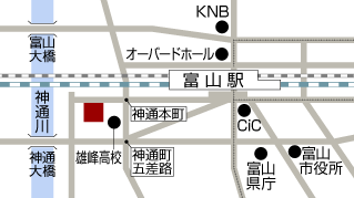 神通町 田村 地図